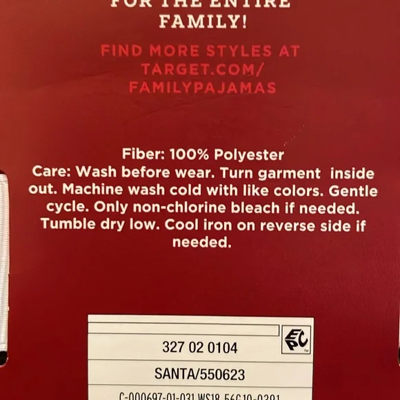 Target Wondershop Baby Santa Pajamas - Size 3/6 Months - Picture 7 of 7
